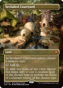 Secluded Courtyard (Borderless) [Bloomburrow Special Guests] - Destination Retro