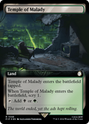 Temple of Malady (Extended Art) (Surge Foil) [Fallout] - Destination Retro