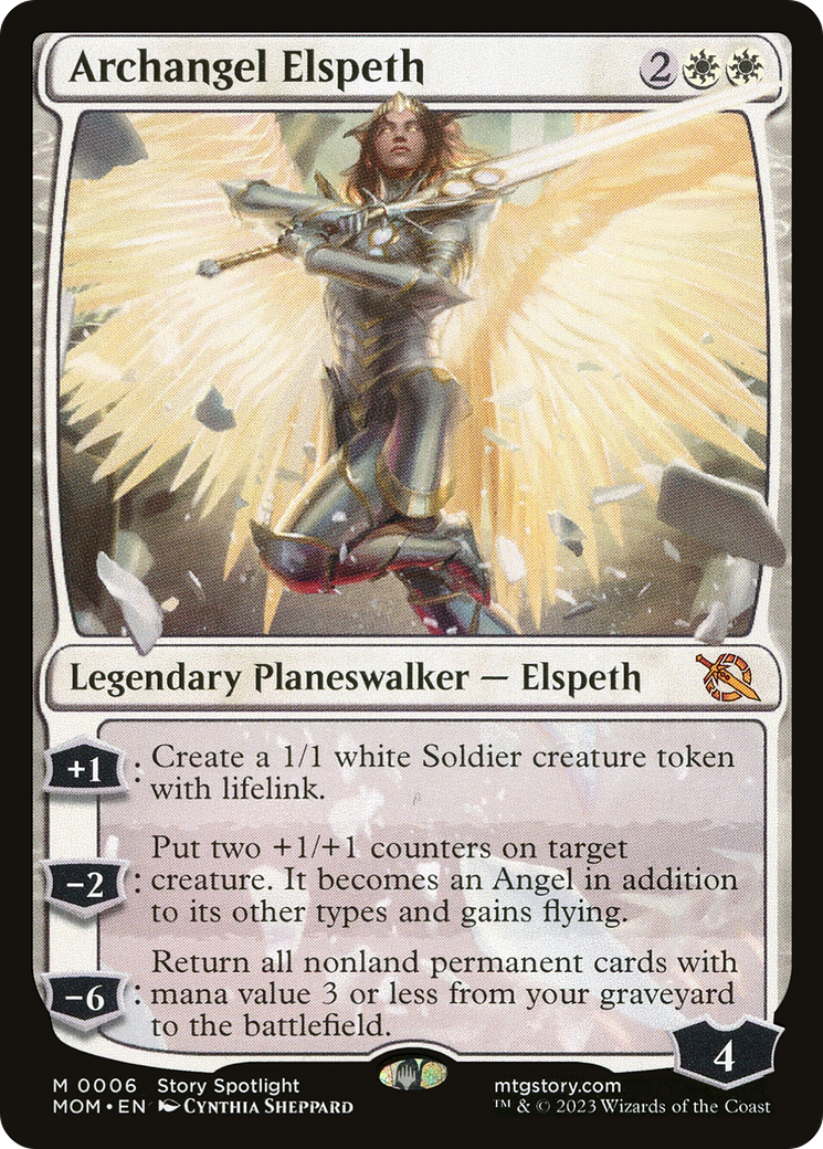 Archangel Elspeth [March of the Machine] - Destination Retro