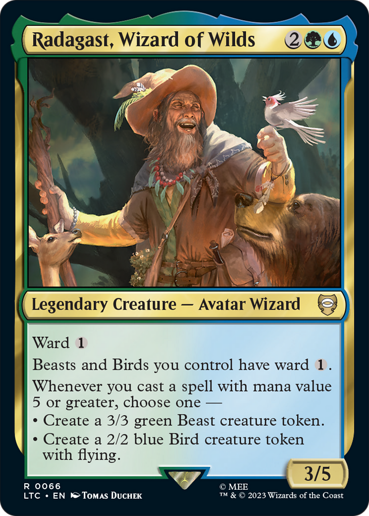 Radagast, Wizard of Wilds [The Lord of the Rings: Tales of Middle-Earth Commander] - Destination Retro