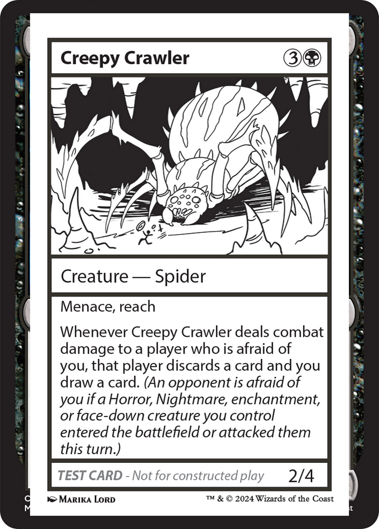 Creepy Crawler [Mystery Booster 2 Playtest Cards] - Destination Retro