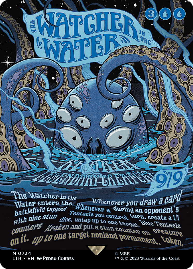 The Watcher in the Water (Borderless Poster) [The Lord of the Rings: Tales of Middle-Earth] - Destination Retro
