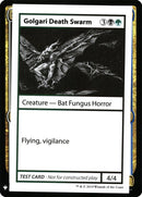 Golgari Death Swarm [Mystery Booster Playtest Cards] - Destination Retro