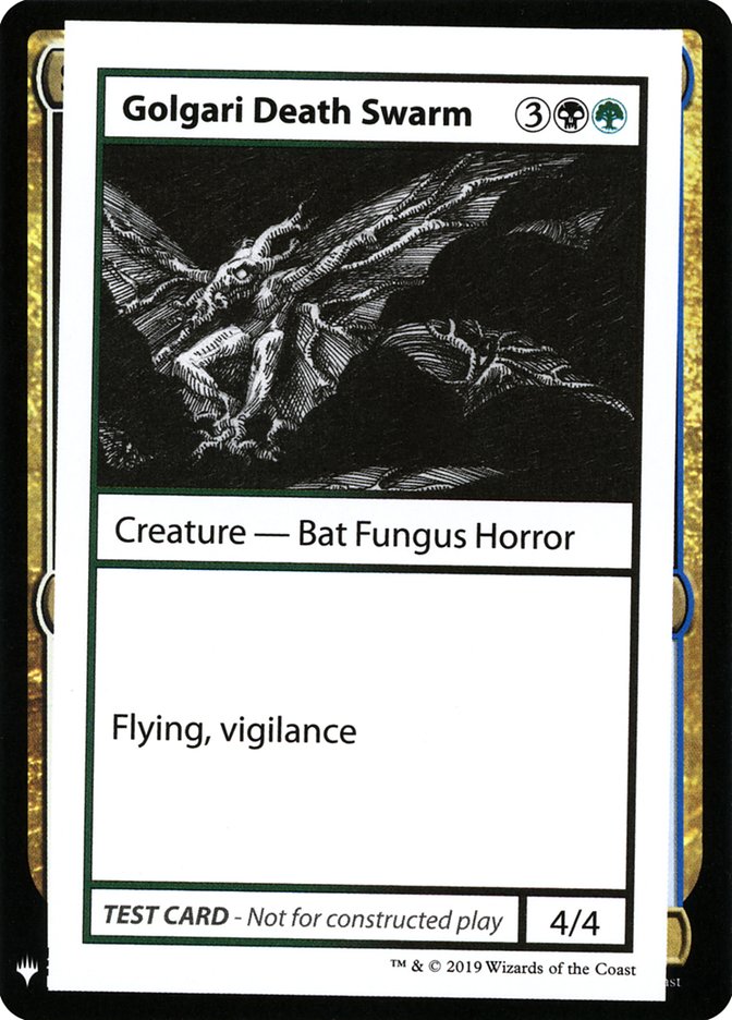 Golgari Death Swarm [Mystery Booster Playtest Cards] - Destination Retro