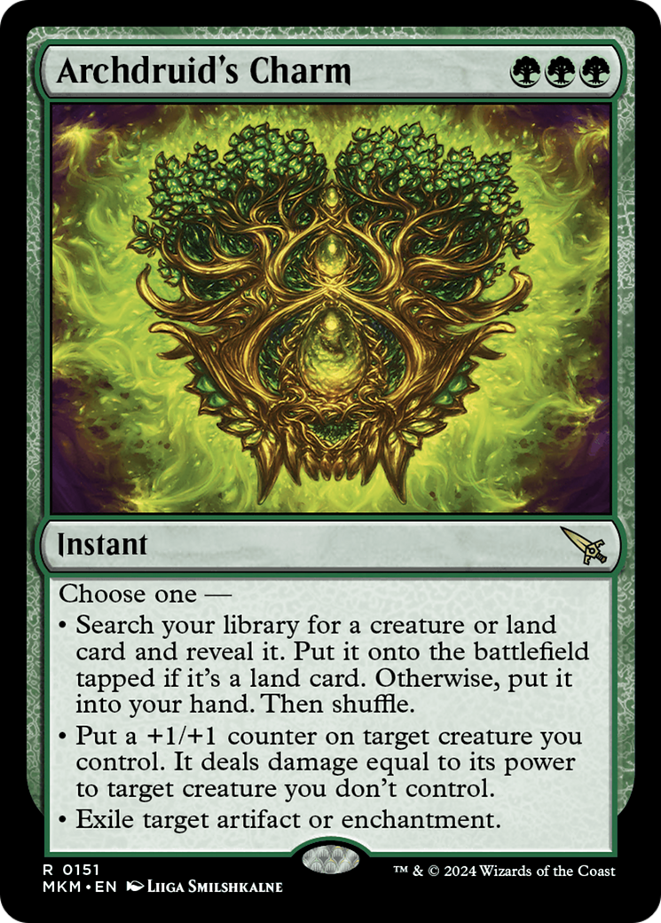 Archdruid's Charm [Murders at Karlov Manor] - Destination Retro