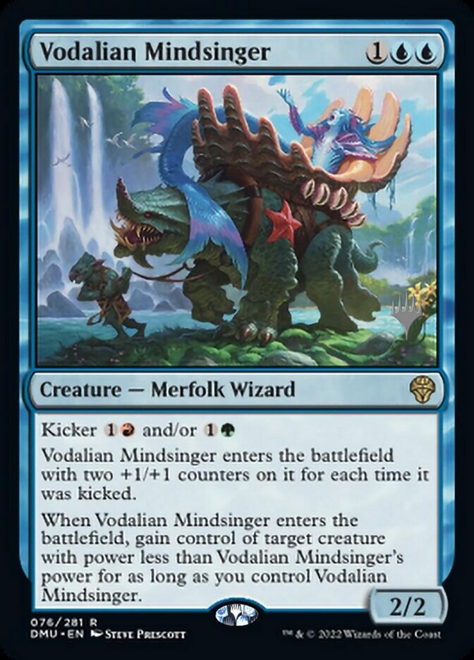 Vodalian Mindsinger (Promo Pack) [Dominaria United Promos] - Destination Retro