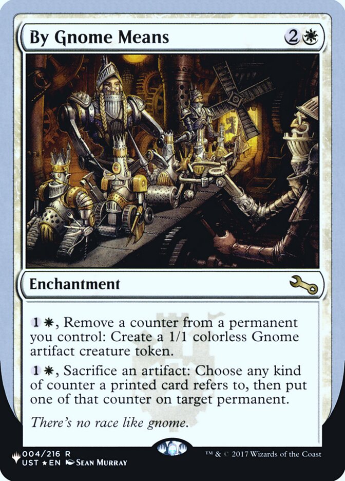 By Gnome Means (Unfinity Foil Edition) [The List] - Destination Retro