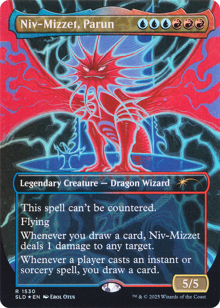Niv-Mizzet, Parun (Rainbow Foil) [Secret Lair Drop Series] - Destination Retro