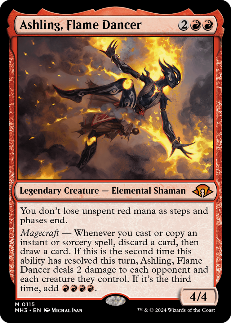 Ashling, Flame Dancer [Modern Horizons 3] - Destination Retro