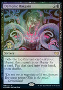 Demonic Bargain [Innistrad: Crimson Vow Prerelease Promos] - Destination Retro