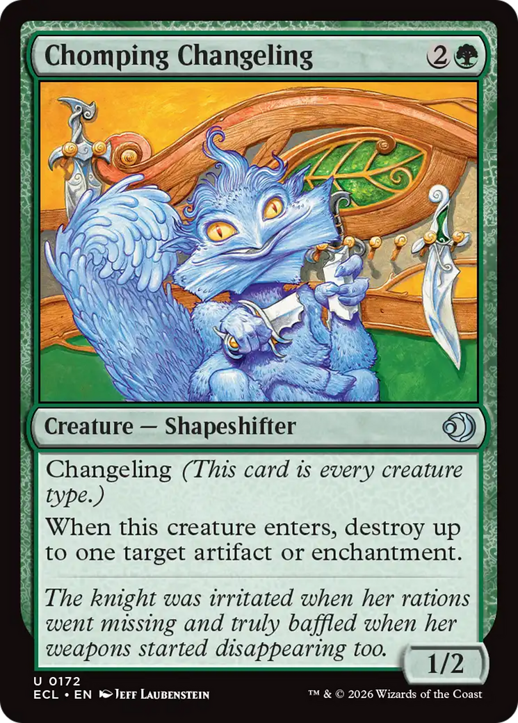 Chomping Changeling [Lorwyn Eclipsed] - Destination Retro