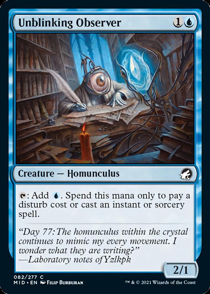 Unblinking Observer [Innistrad: Midnight Hunt] - Destination Retro