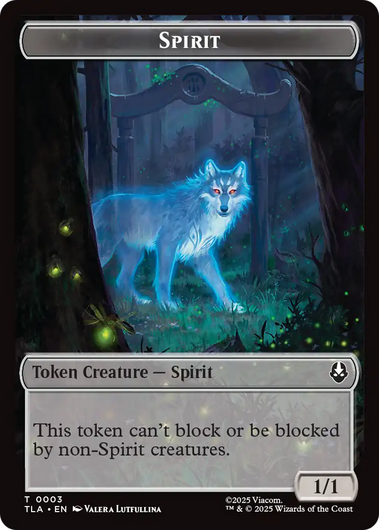 Ally (0007) // Spirit Double-Sided Token [Avatar: The Last Airbender Tokens] - Destination Retro