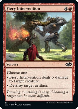 Fiery Intervention [Jumpstart 2022] - Destination Retro
