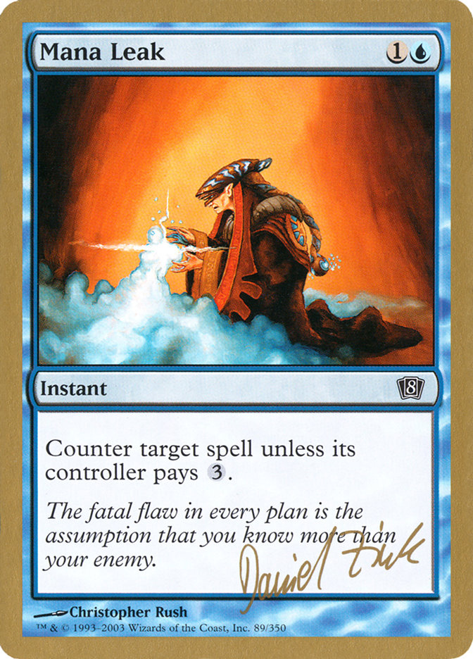 Mana Leak (Daniel Zink) [World Championship Decks 2003] - Destination Retro