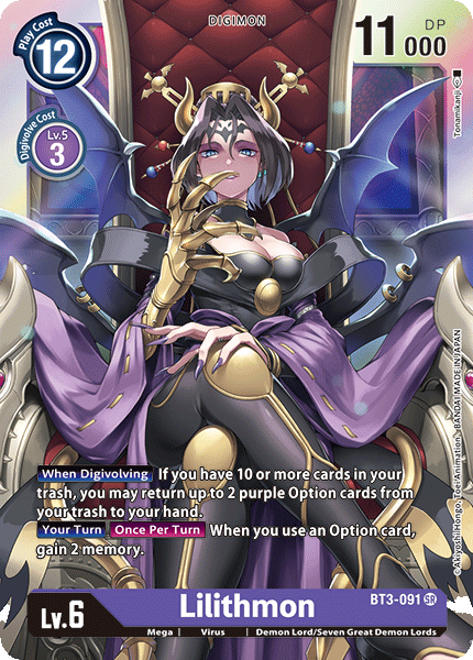 Lilithmon [BT3-091] [Release Special Booster Ver.1.0] - Destination Retro
