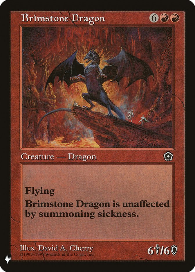 Brimstone Dragon [Mystery Booster] - Destination Retro