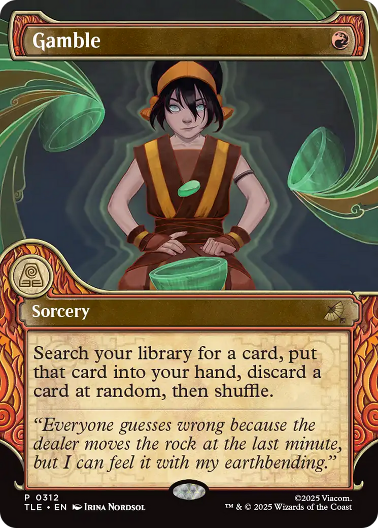 Gamble (Showcase) [Avatar: The Last Airbender: Eternal-Legal] - Destination Retro