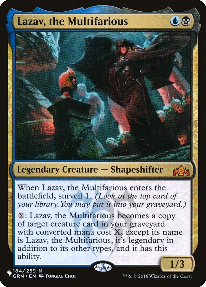 Lazav, the Multifarious [The List] - Destination Retro