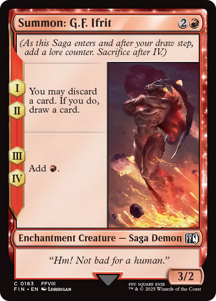 Summon: G.F. Ifrit [FINAL FANTASY] - Destination Retro