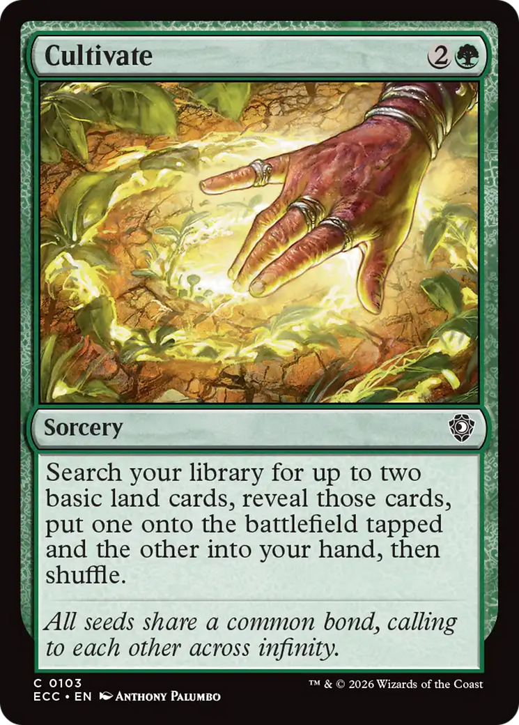 Cultivate [Lorwyn Eclipsed Commander] - Destination Retro
