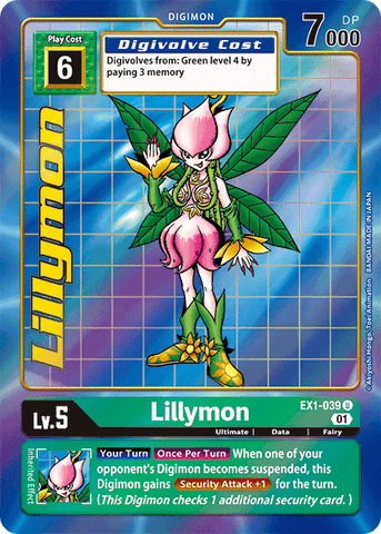 Lillymon [EX1-039] (Alternate Art) [Classic Collection] - Destination Retro