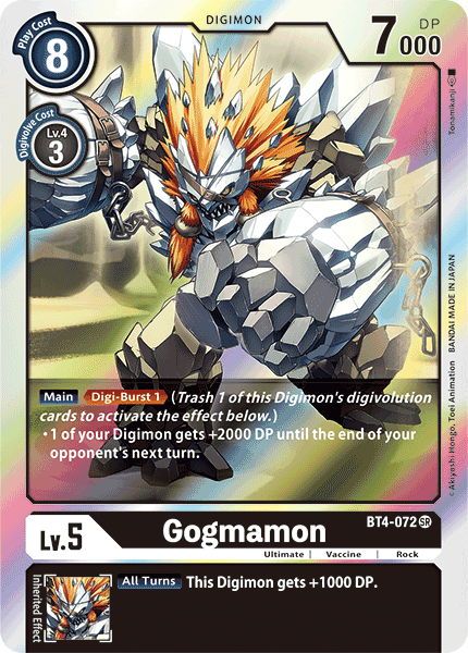 Gogmamon [BT4-072] [Great Legend] - Destination Retro
