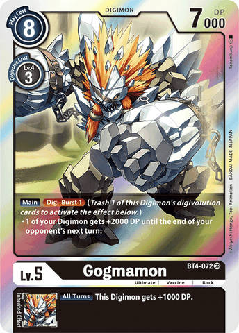 Gogmamon [BT4-072] [Great Legend] - Destination Retro