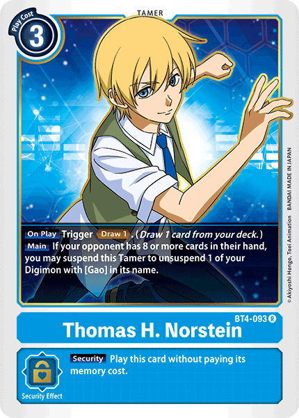 Thomas H. Norstein [BT4-093] [Great Legend] - Destination Retro