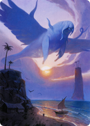 Aeromoeba Art Card [Modern Horizons 2 Art Series] - Destination Retro