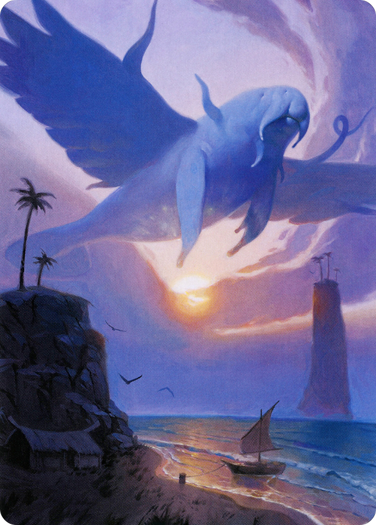 Aeromoeba Art Card [Modern Horizons 2 Art Series] - Destination Retro