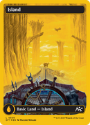 Island (0508) (First-Place Foil) [Aetherdrift] - Destination Retro