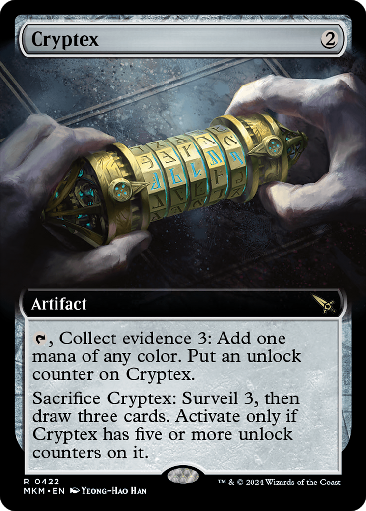 Cryptex (Extended Art) [Murders at Karlov Manor] - Destination Retro