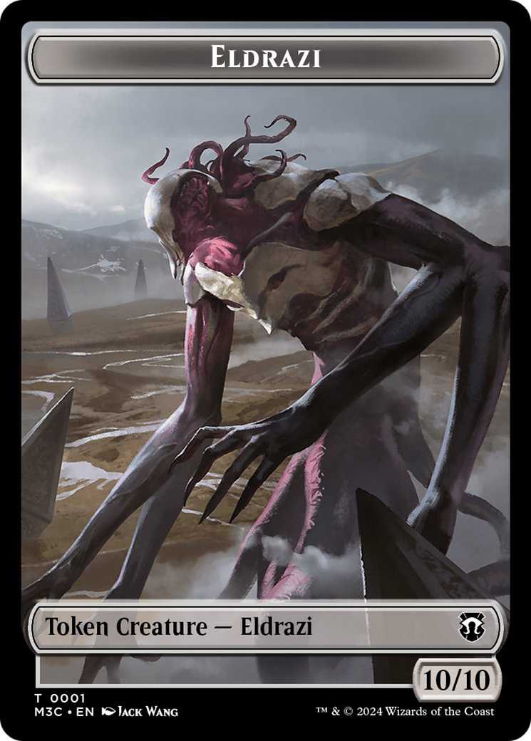 Eldrazi // Spirit Double-Sided Token [Modern Horizons 3 Commander Tokens] - Destination Retro