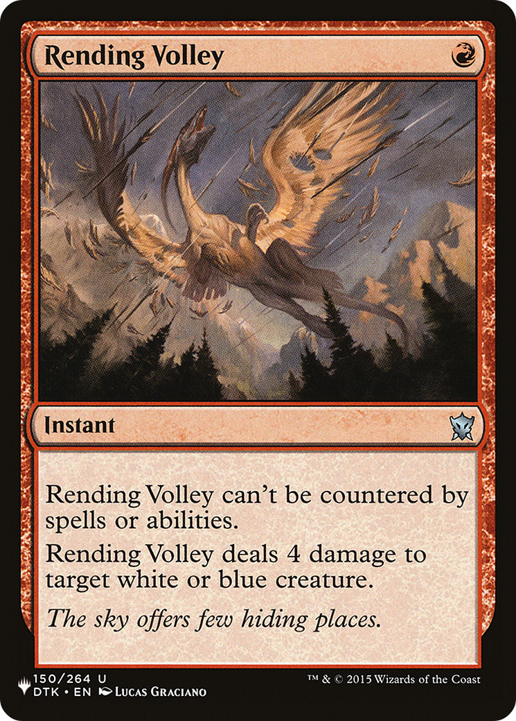 Rending Volley [The List] - Destination Retro