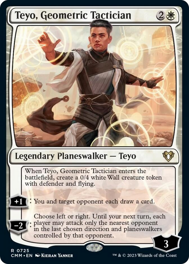 Teyo, Geometric Tactician [Commander Masters] - Destination Retro