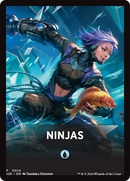 Ninjas Theme Card [Foundations Jumpstart Front Cards] - Destination Retro