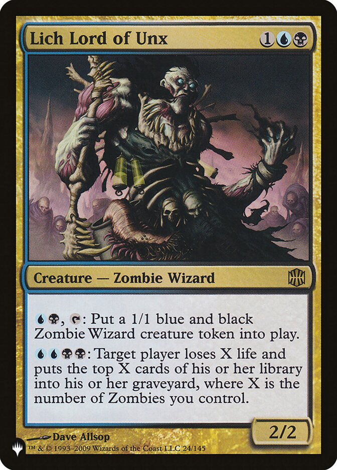 Lich Lord of Unx [The List] - Destination Retro