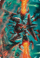 Exterminator Magmarch Art Card [Modern Horizons 3 Art Series] - Destination Retro