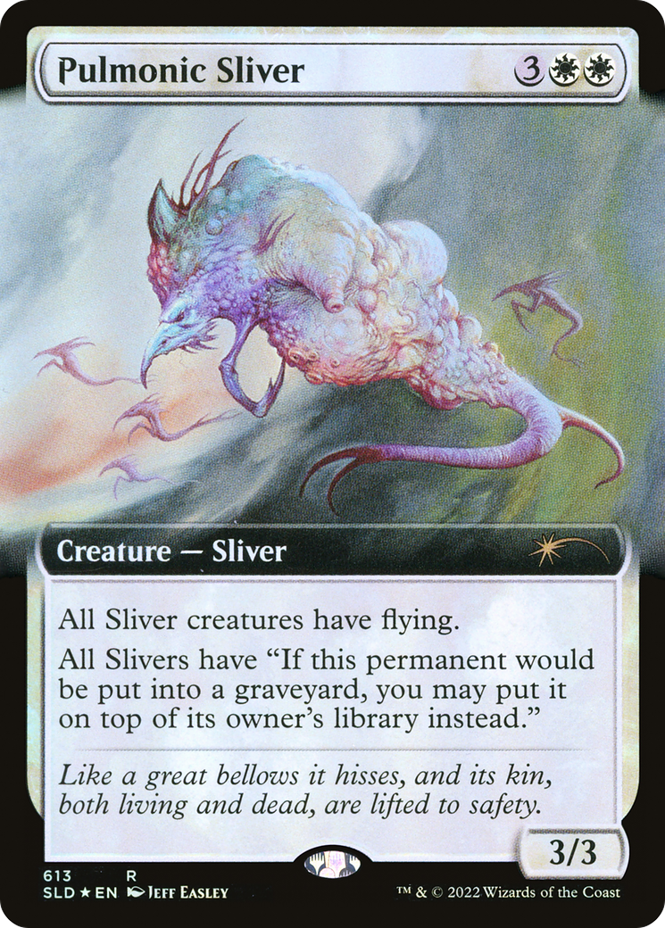 Pulmonic Sliver (Extended Art) [Secret Lair Drop Promos] - Destination Retro