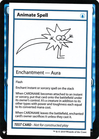 Animate Spell [Mystery Booster Playtest Cards] - Destination Retro