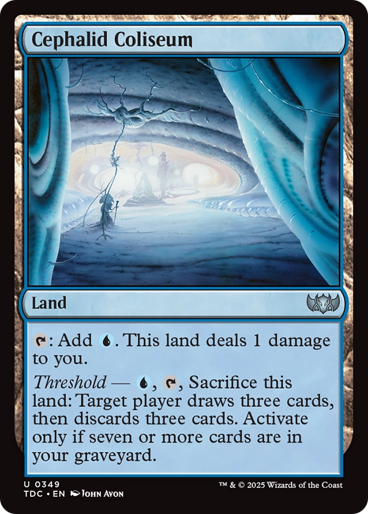 Cephalid Coliseum [Tarkir: Dragonstorm Commander] - Destination Retro