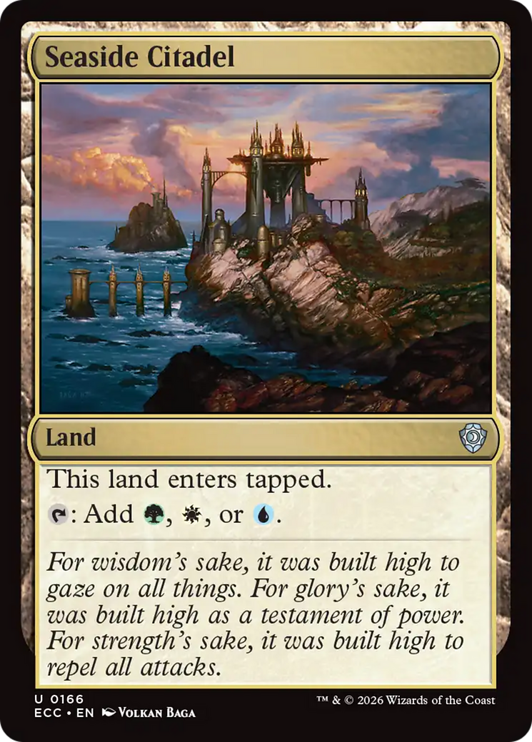 Seaside Citadel [Lorwyn Eclipsed Commander] - Destination Retro
