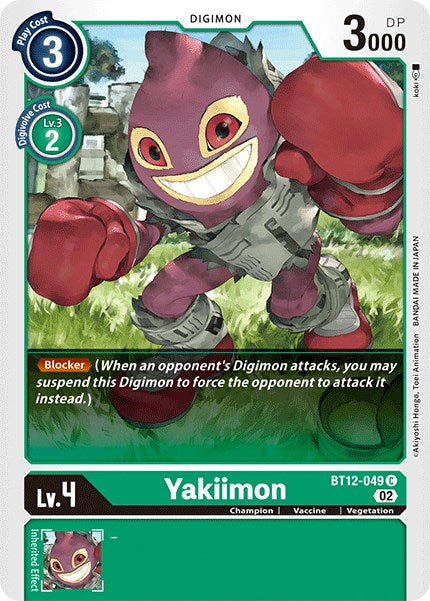 Yakiimon [BT12-049] [Across Time] - Destination Retro