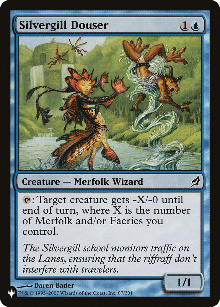 Silvergill Douser [The List] - Destination Retro