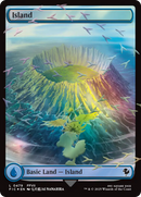 Island (Chocobo Track Foil) [FINAL FANTASY Commander] - Destination Retro