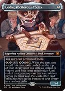 Codie, Vociferous Codex (Borderless) [Secrets of Strixhaven Special Guests] - Destination Retro
