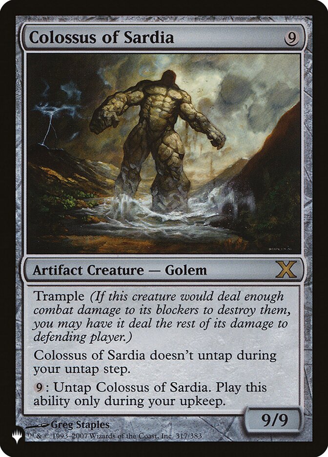 Colossus of Sardia [The List] - Destination Retro