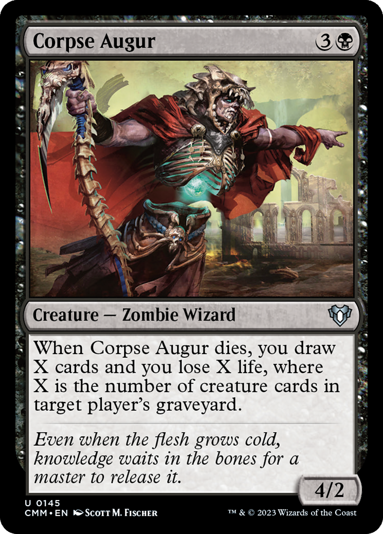 Corpse Augur [Commander Masters] - Destination Retro