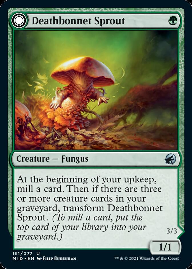 Deathbonnet Sprout // Deathbonnet Hulk [Innistrad: Midnight Hunt] - Destination Retro